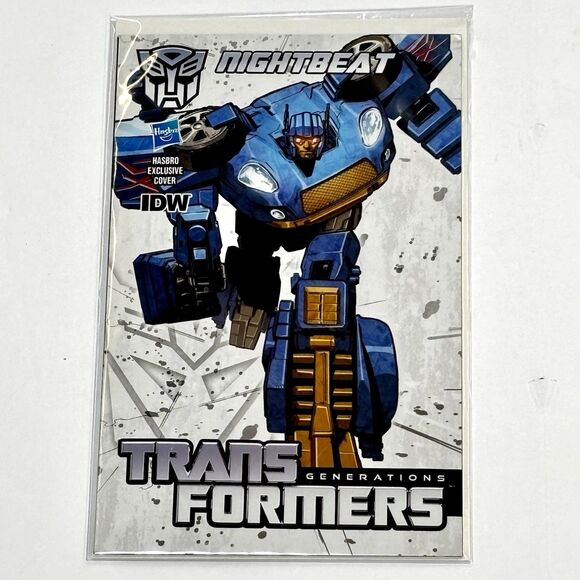 Transformers Generations Nightbeat IDW Comic Book Hasbro Exclusive - Picture 1 of 1
